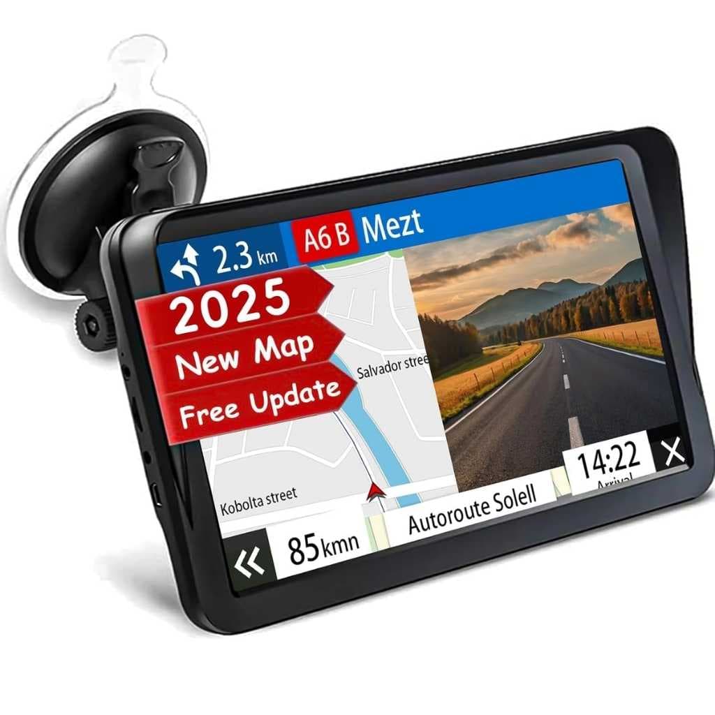 9-Inch HD Car GPS Navigation Device with Lifetime Map Update