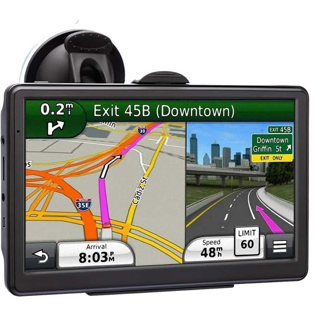 7 Inch Car GPS Navigation System with Lifetime Map Updates