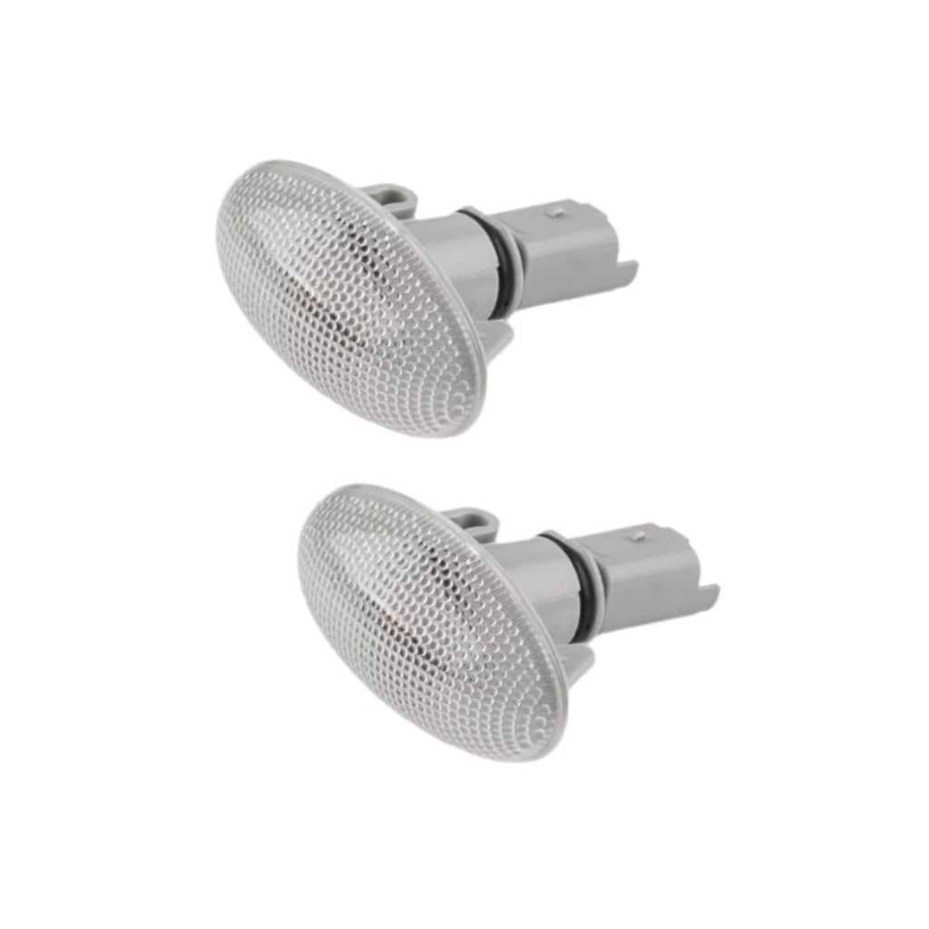 2 Pieces Side Marker Lights Turn Signal Indicator Lamps for Citroën 607