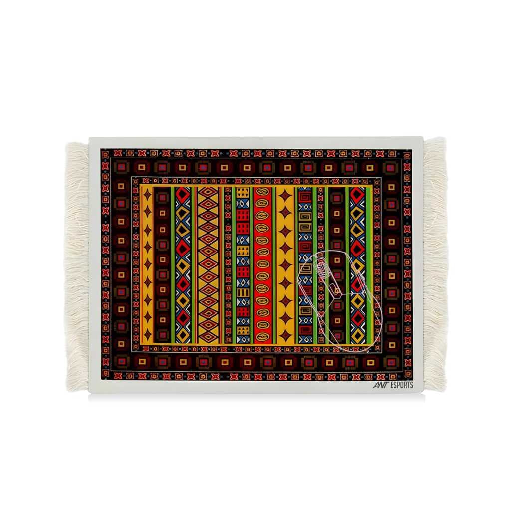 Ant Esports Vintage Mouse Pad 260×210mm – Tribal Ndebele Design