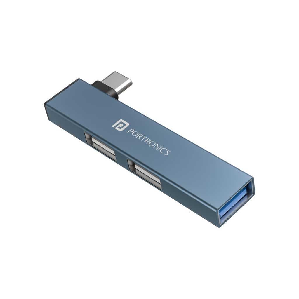 Portronics Mport Mino C USB Dock 3-Port USB Hub