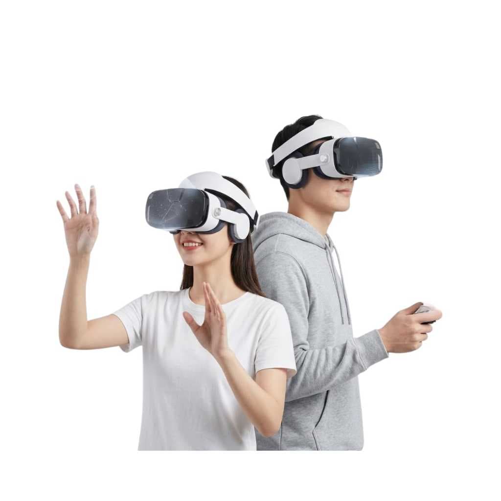 Drumstone 3D VR Headset with HiFi Headphones (BOGO Combo)
