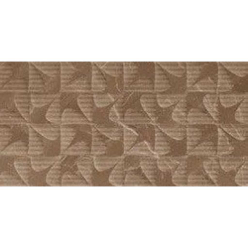 Qutone Karnis Brown Arrow Decor Wall Tile – 600 × 300 mm