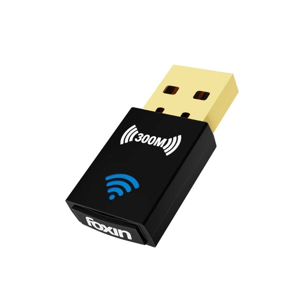 Foxin Nano 300Mbps Wireless USB Wi-Fi Adapter